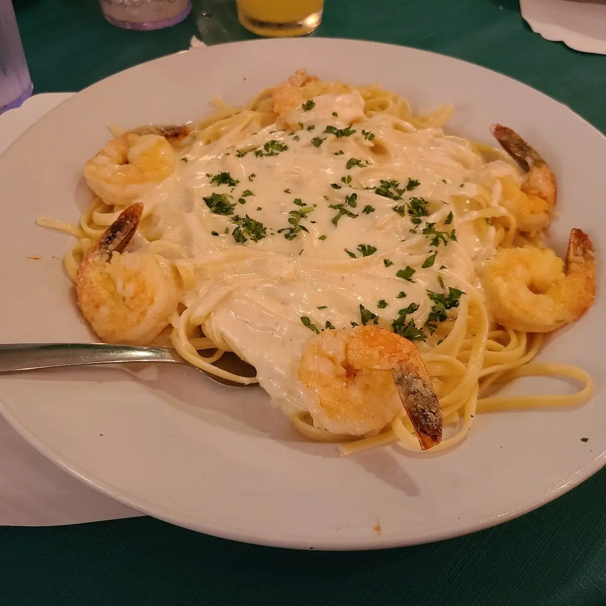 Shrimp Alfredo