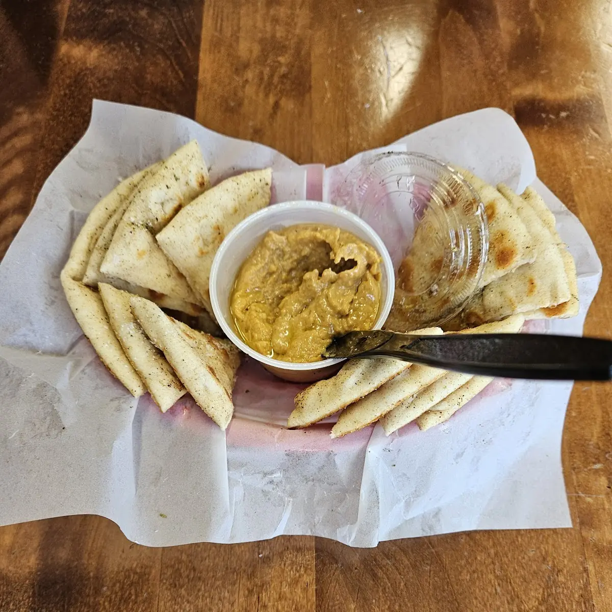 Hummus and Pita Chips