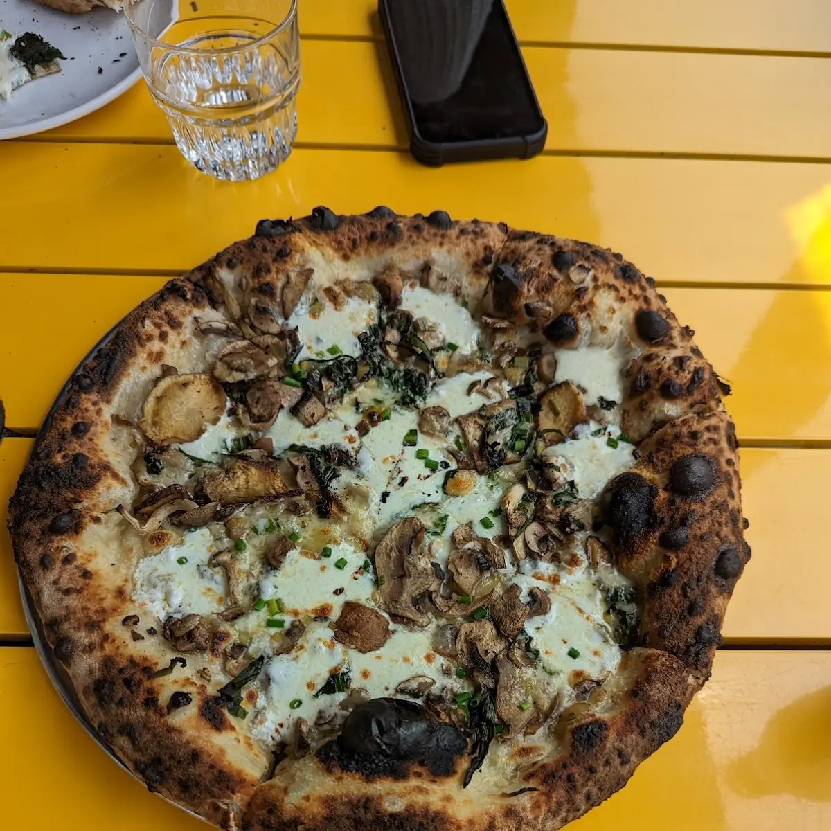 Mushroom Pizza