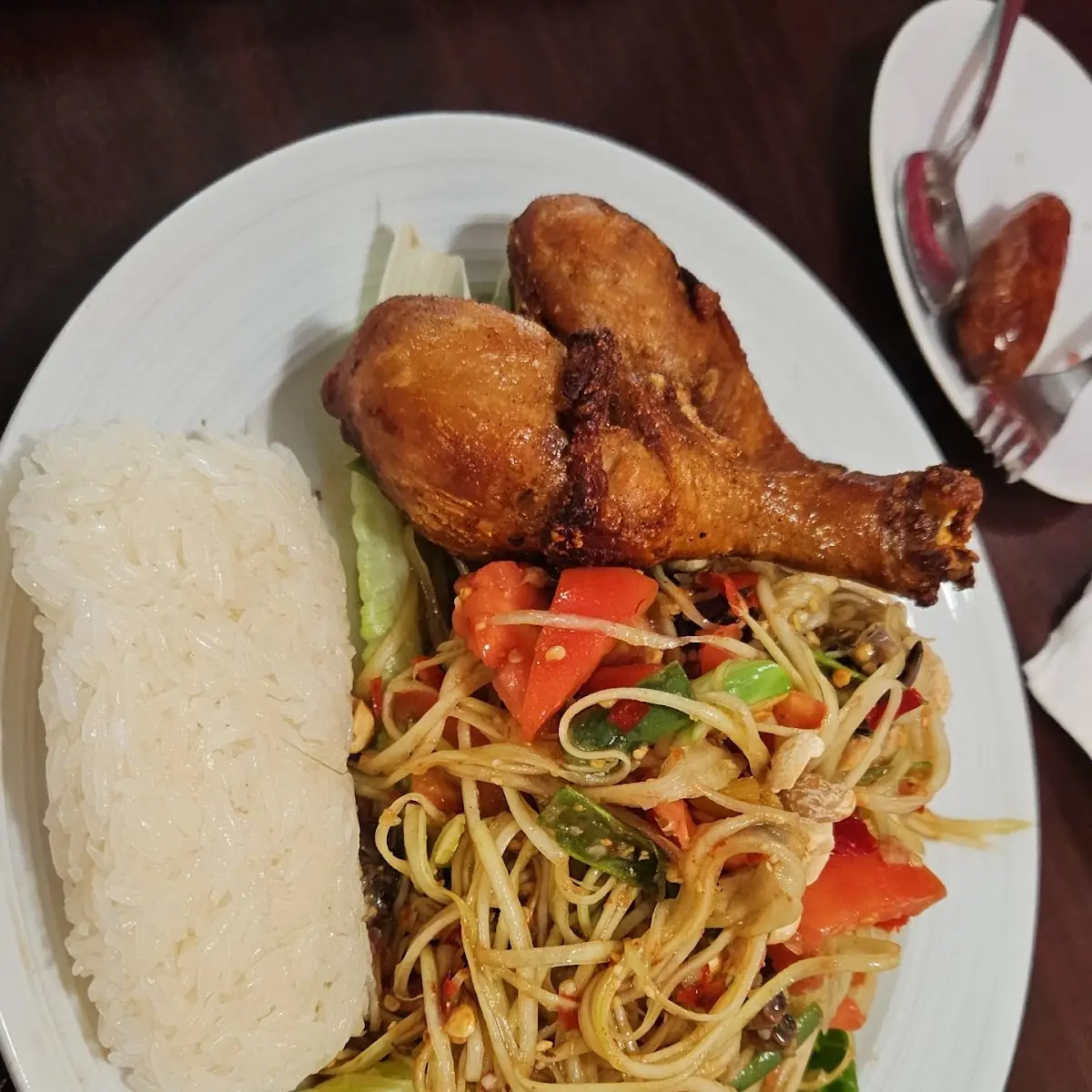 Papaya Salad Meal