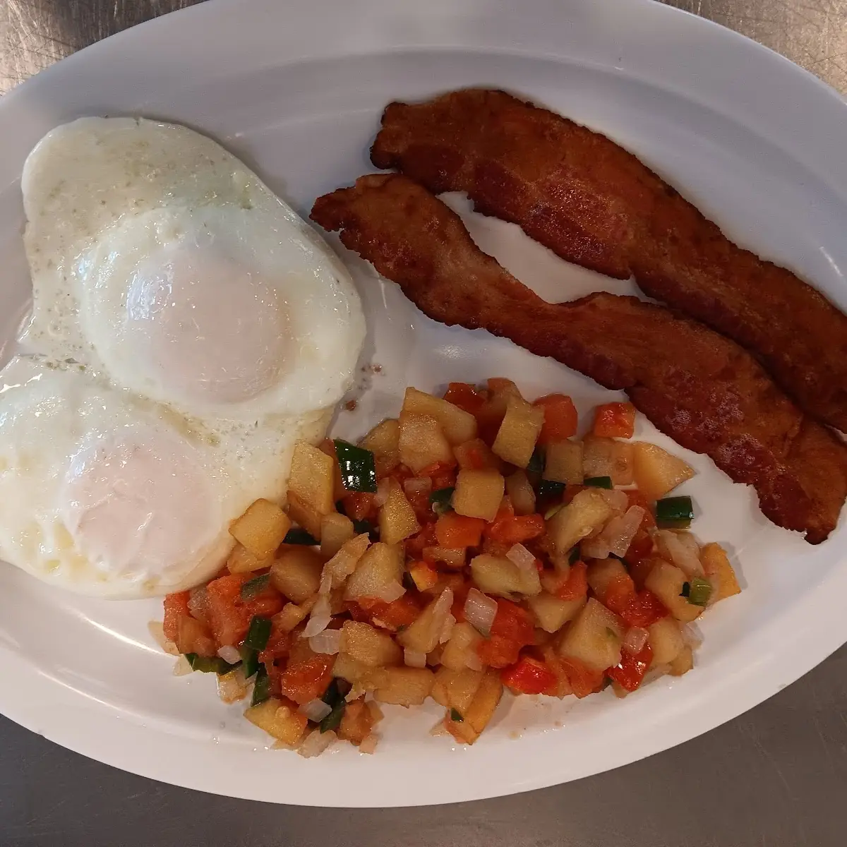 Eggs Bacon Hash Browns Breakfast