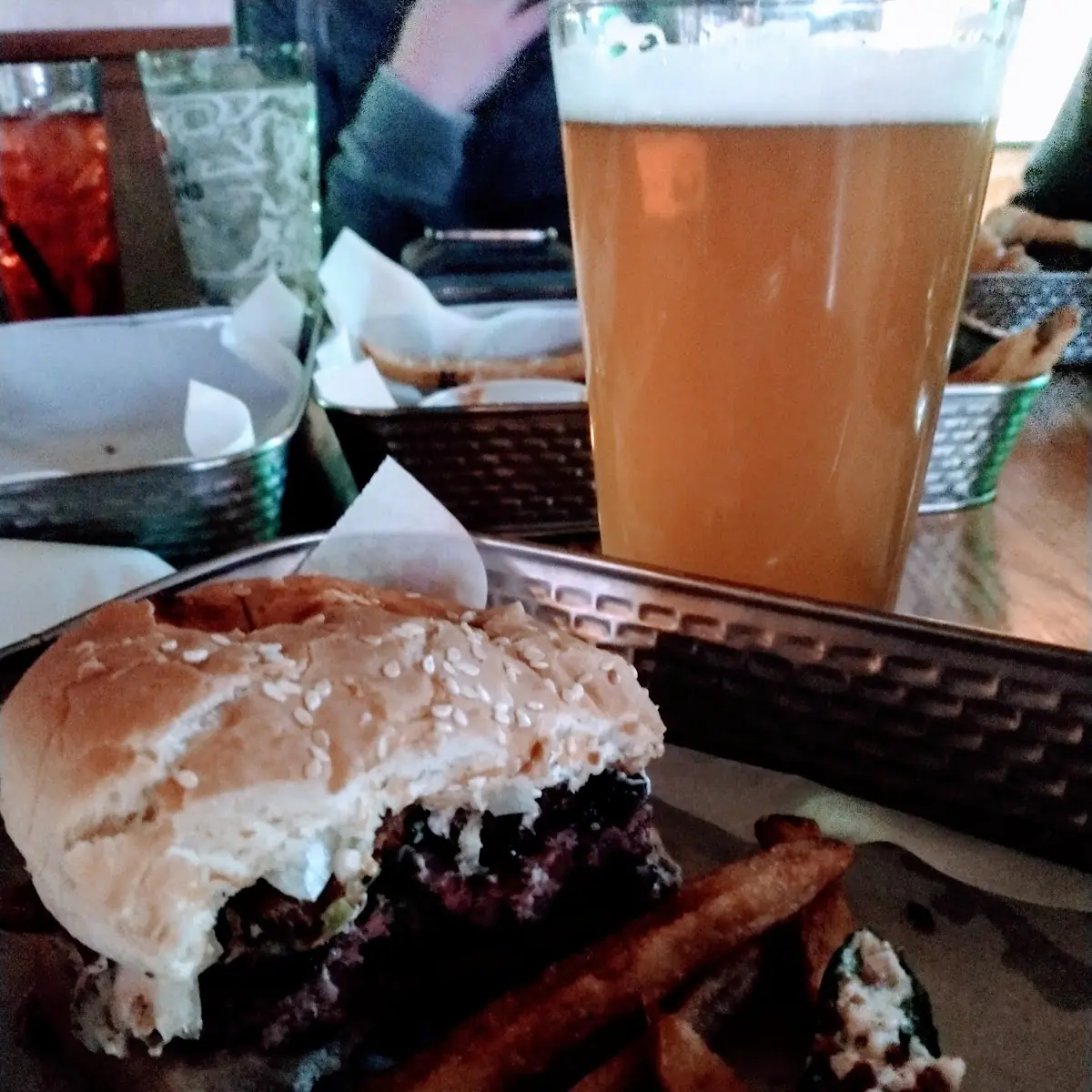 Jalapeno Boat Burger