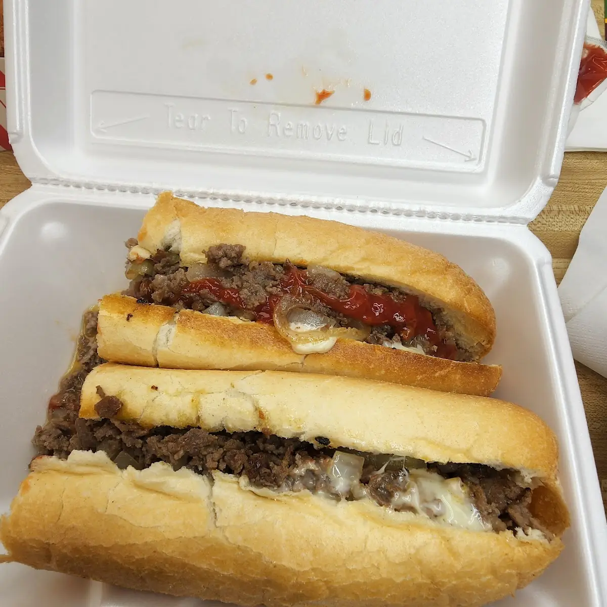 Philly Cheese Steak Sandwich