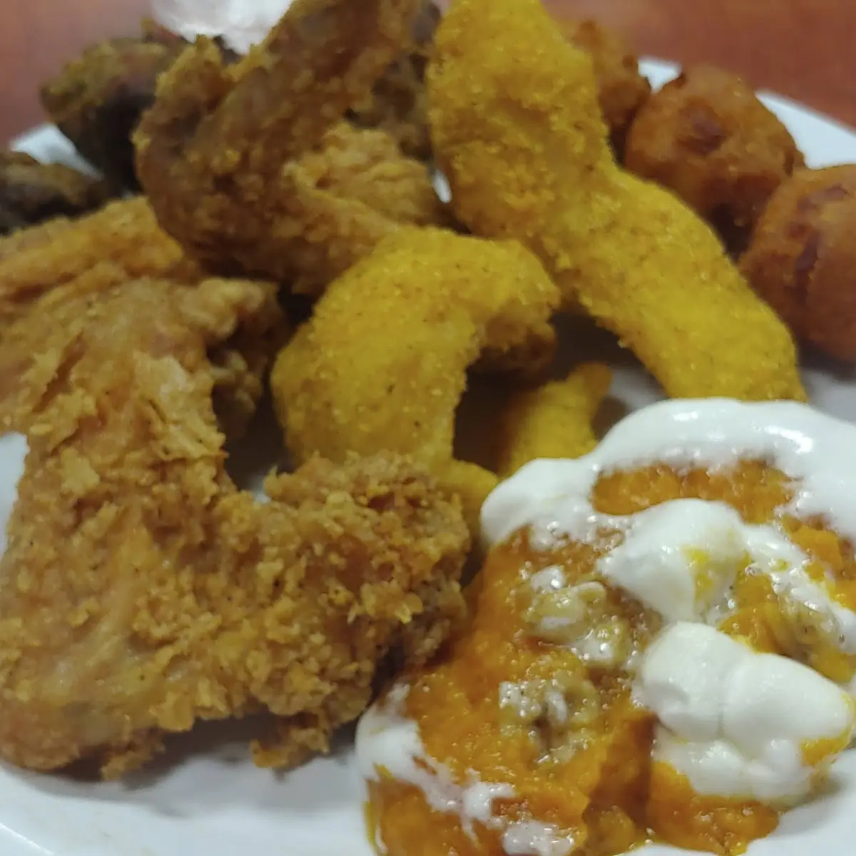 Fried Chicken Fried Fish