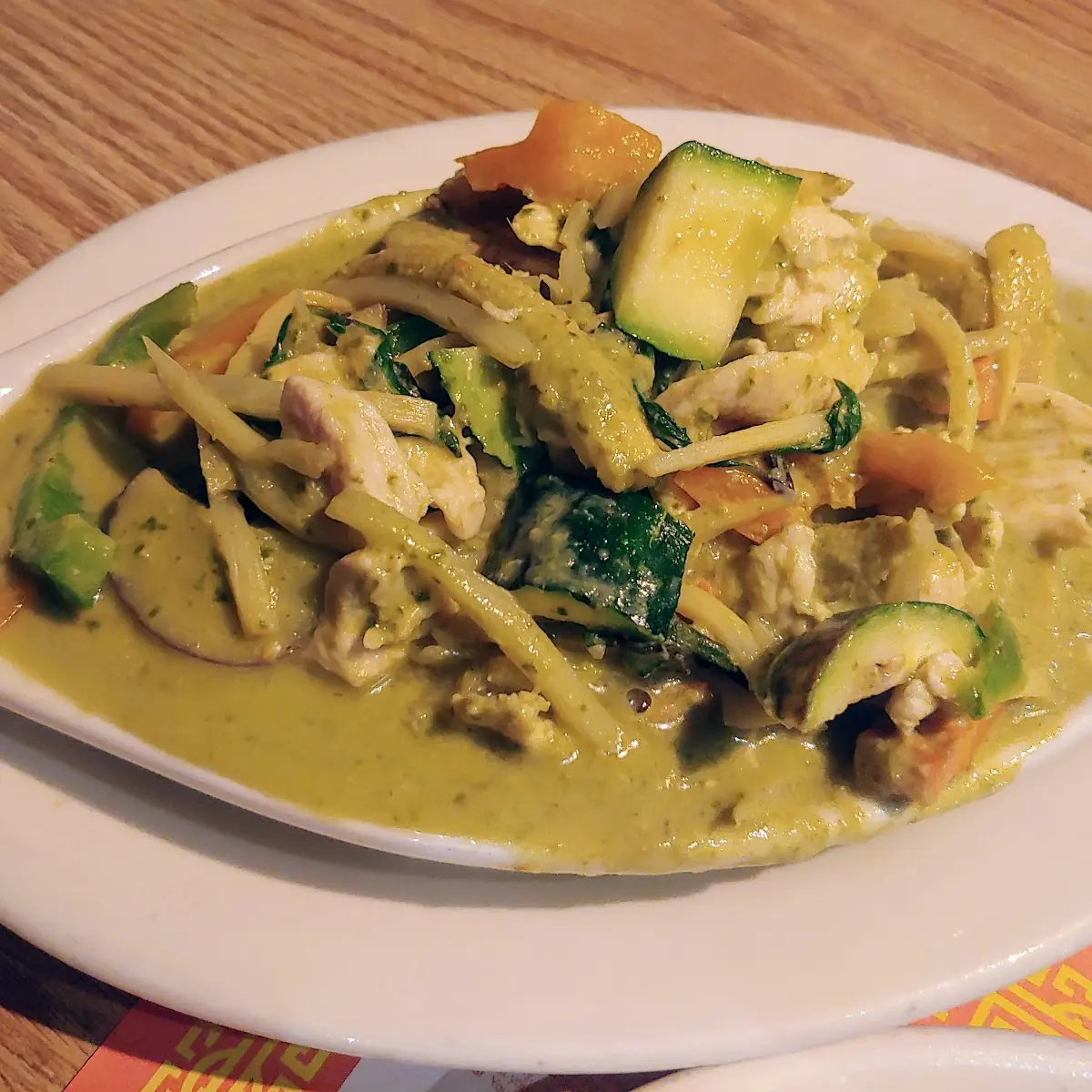 Green Curry with Chicken