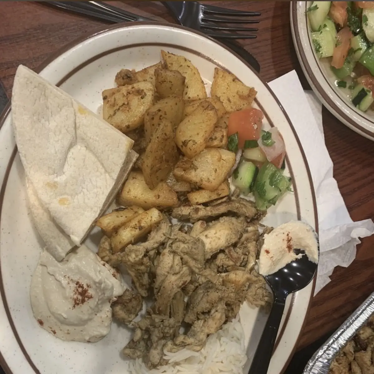 Chicken Shawarma Plate