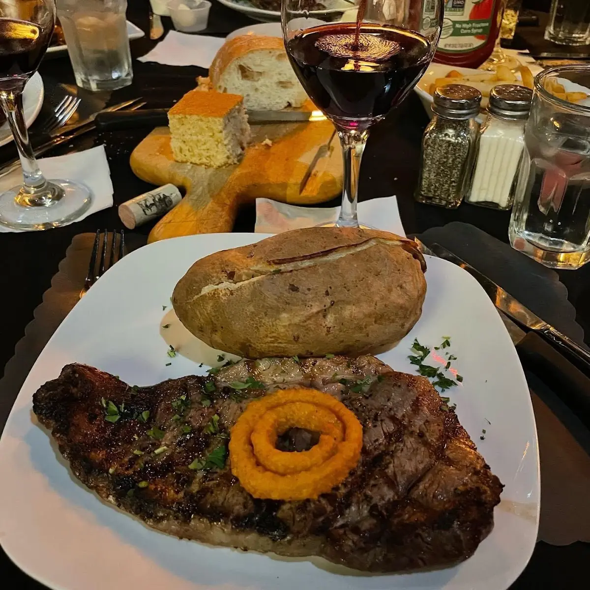 Ribeye Steak and Baked Potato