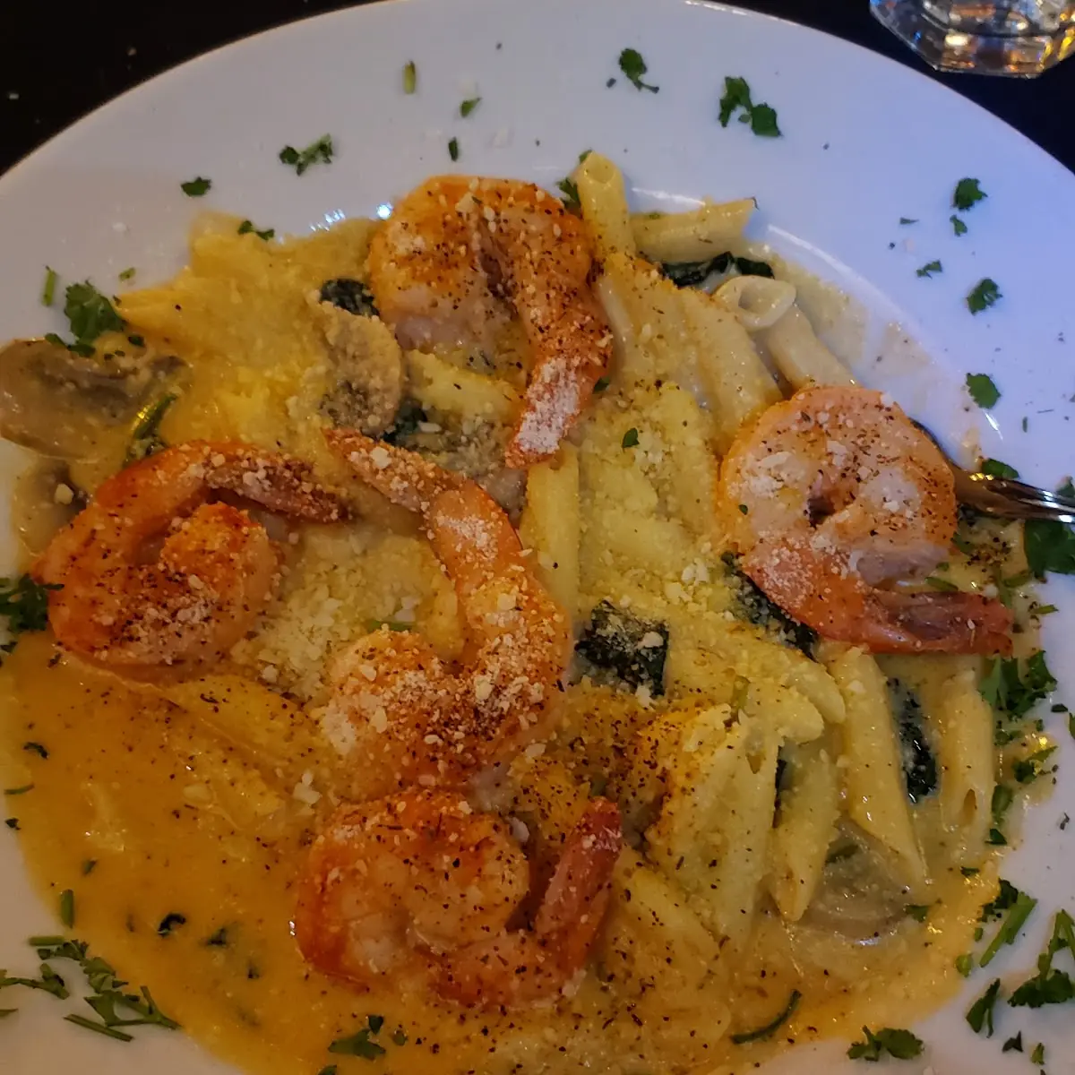 Shrimp and Penne Pasta