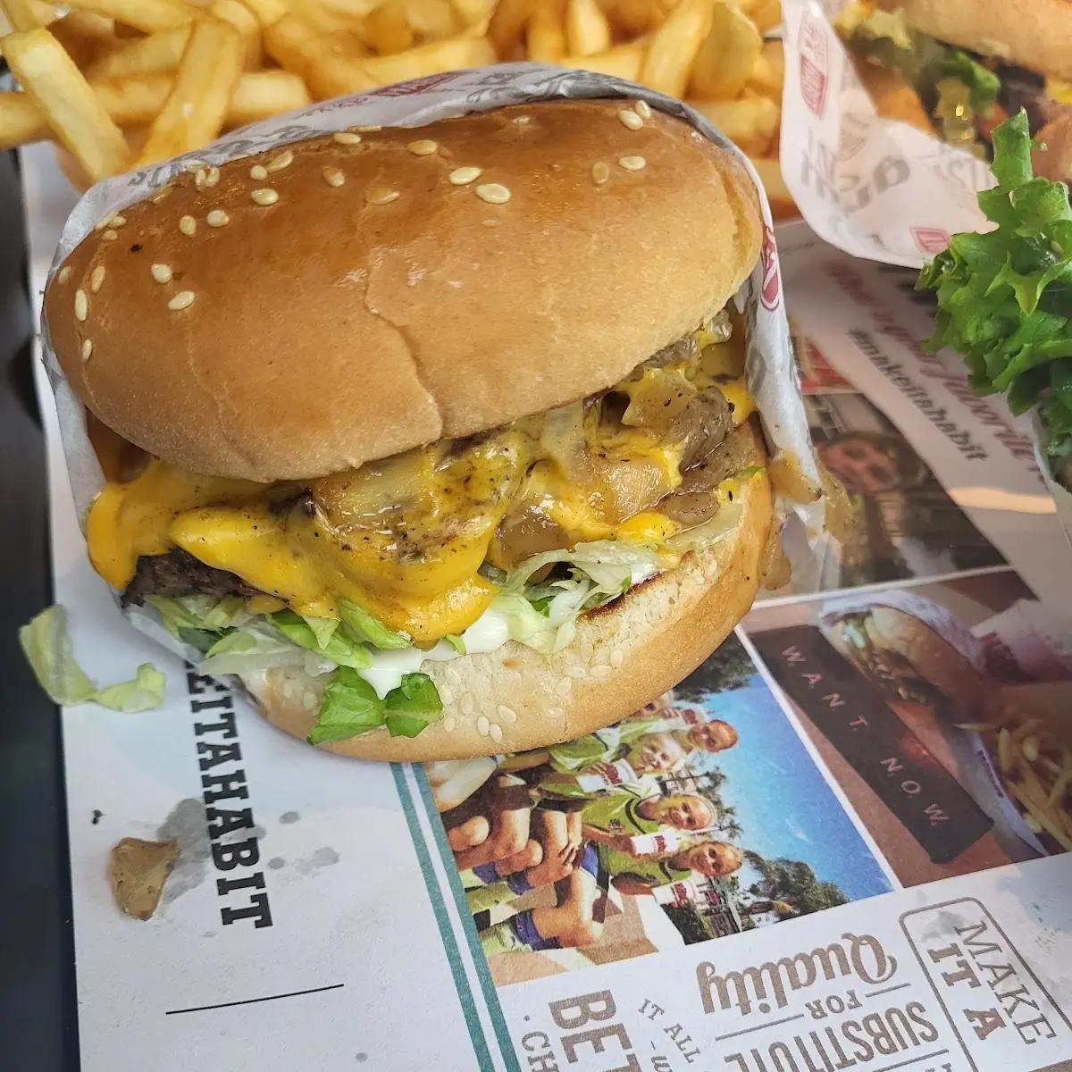 Double Cheeseburger Combo