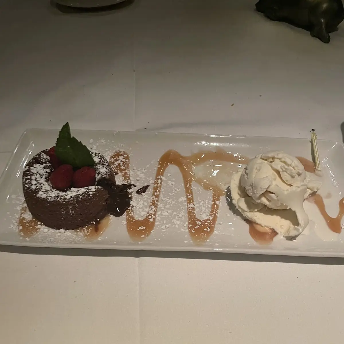 Morton's Legendary Hot Chocolate Cake