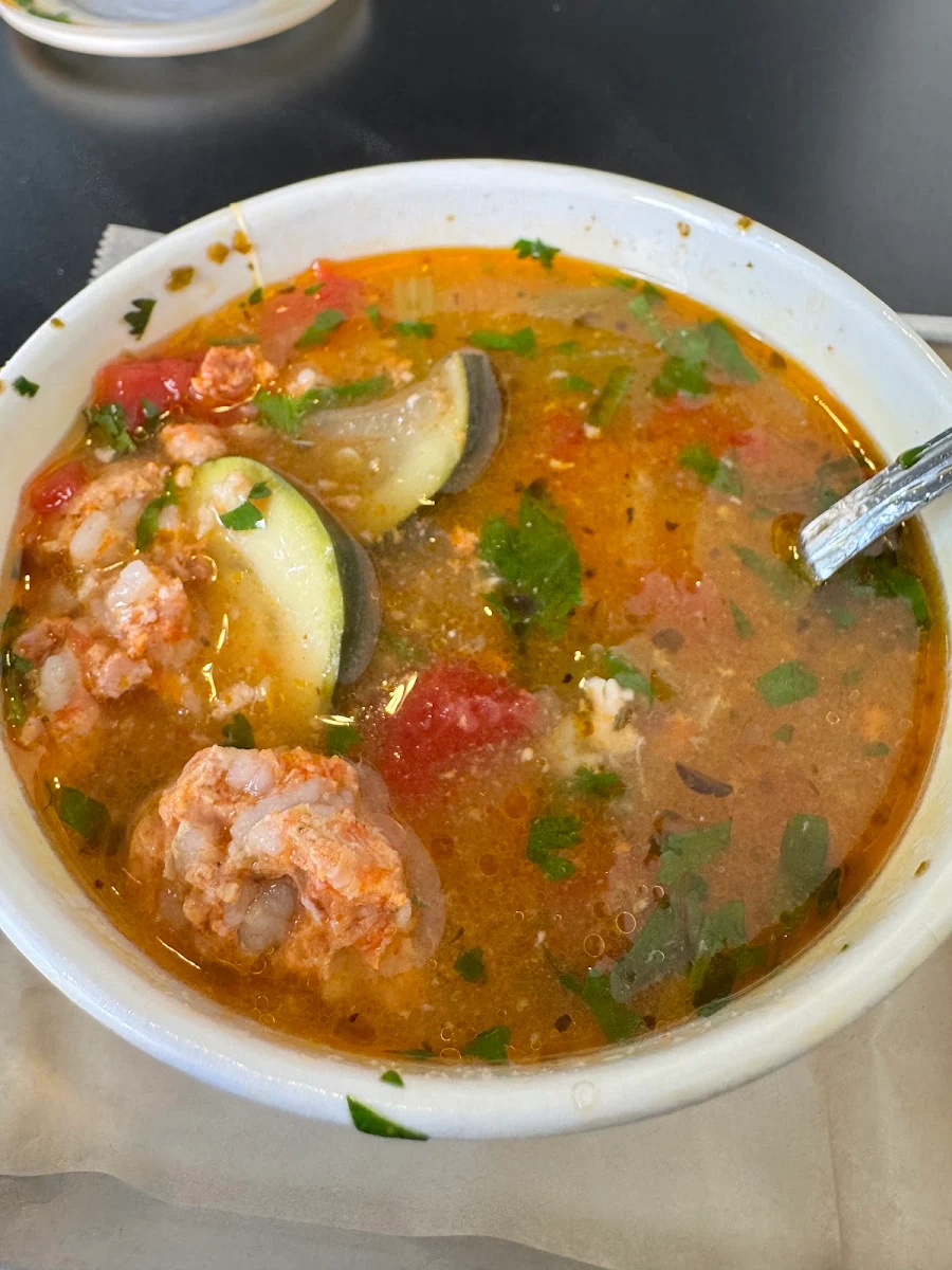 Turkey Albondigas Soup