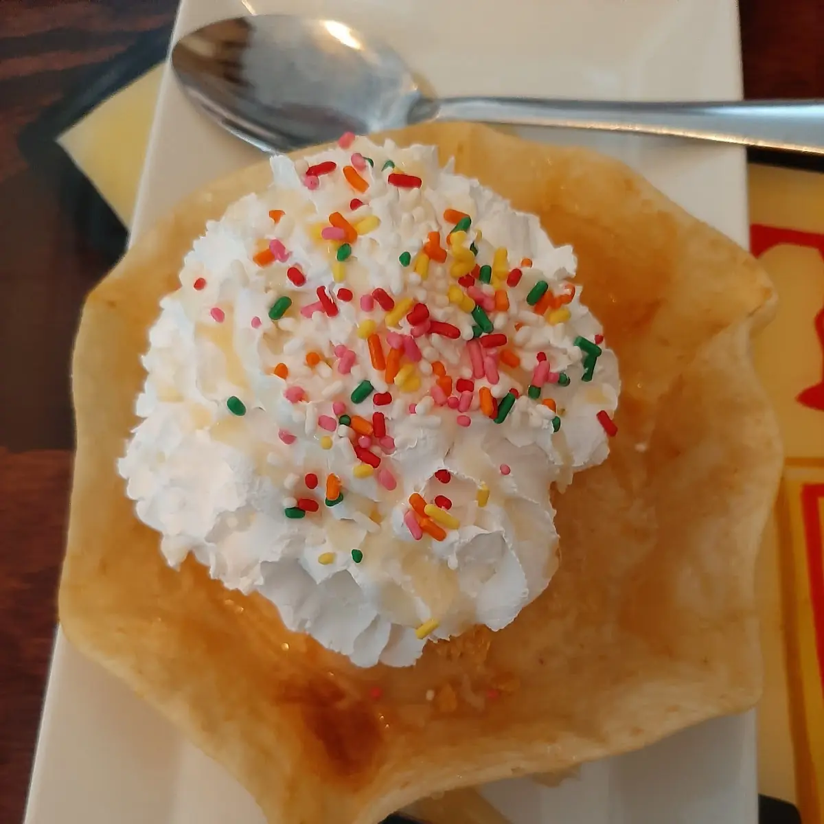 Fried Ice Cream with Honey