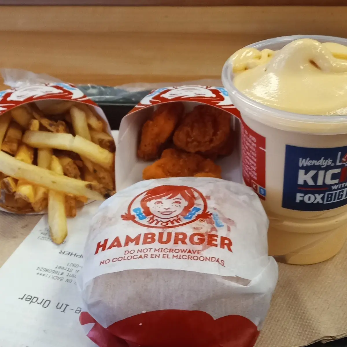 Double Stack Biggie Bag & Pumpkin Spice Frosty