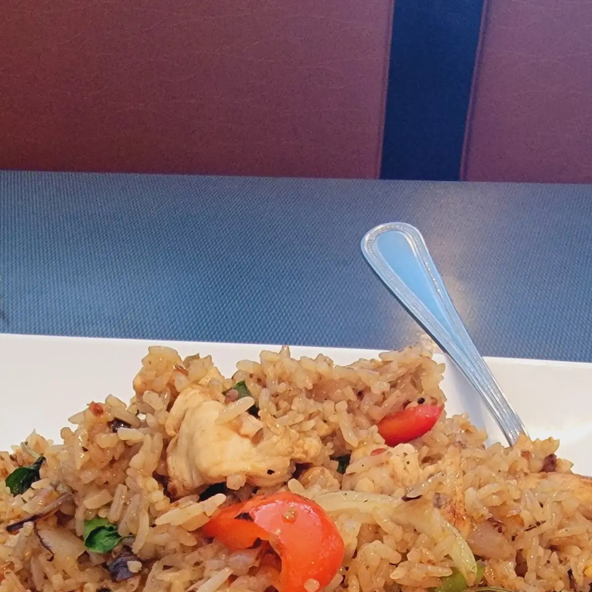 Spicy Chicken Fried Rice