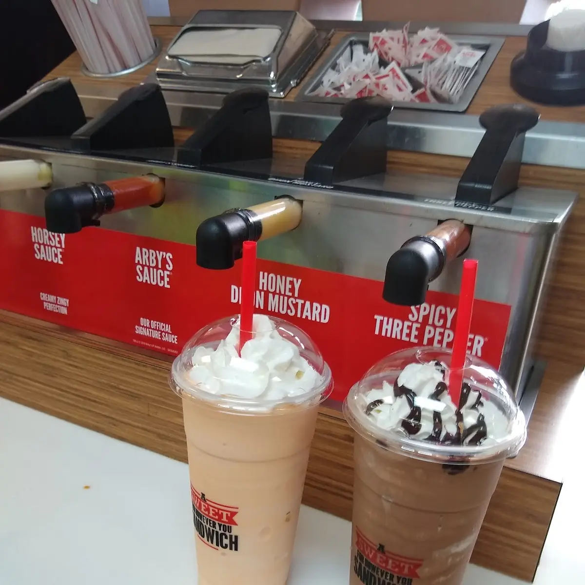 Orange Cream Shake and Ultimate Chocolate Shake