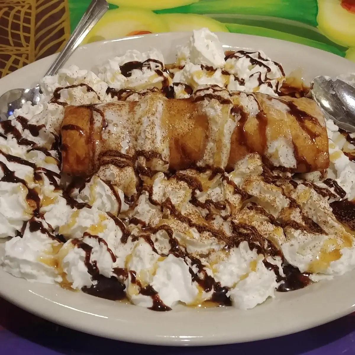 Cream Cheese Chimichanga