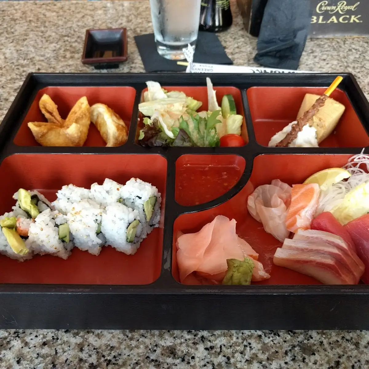 Sashimi Bento Box