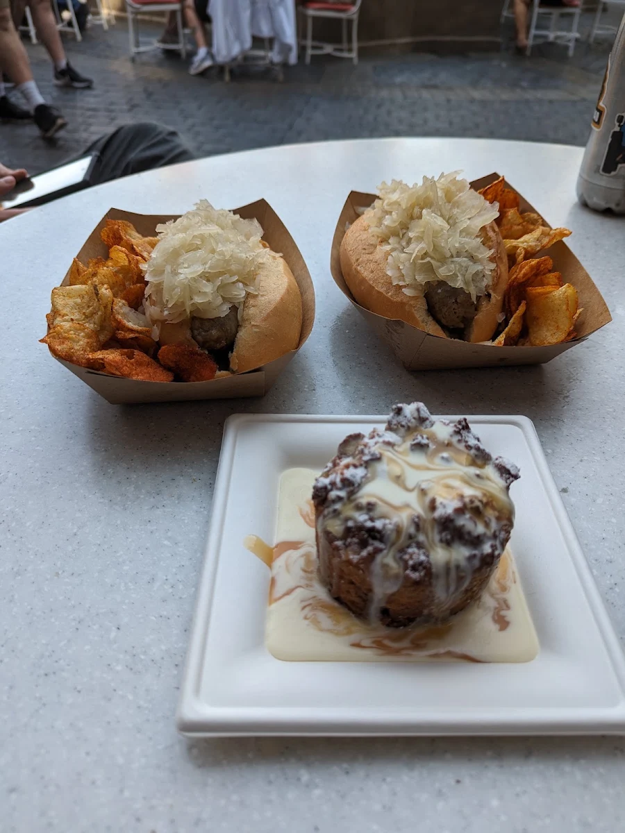 Pretzel Bread Pudding