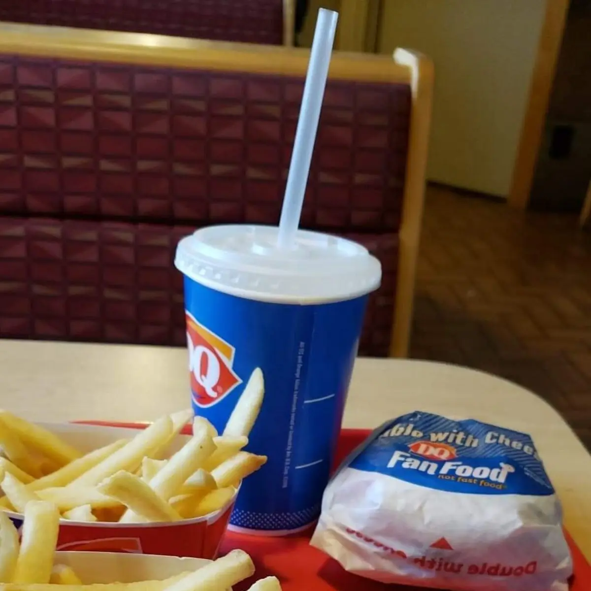2 Double Cheese Burger and 2 Small Fries