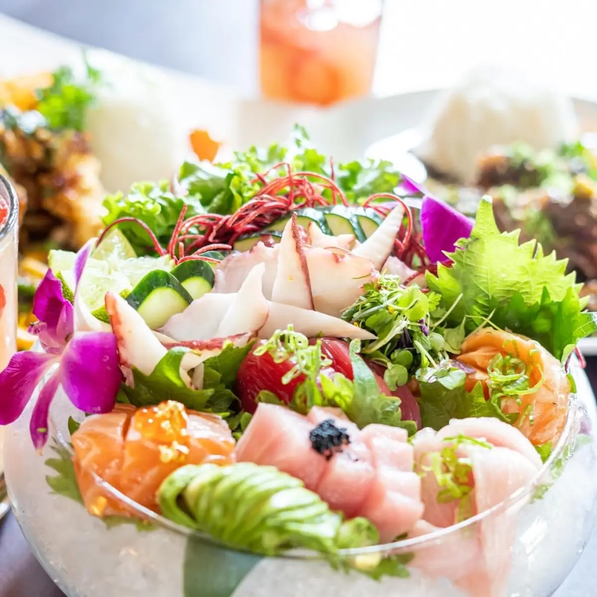 Sashimi Salad