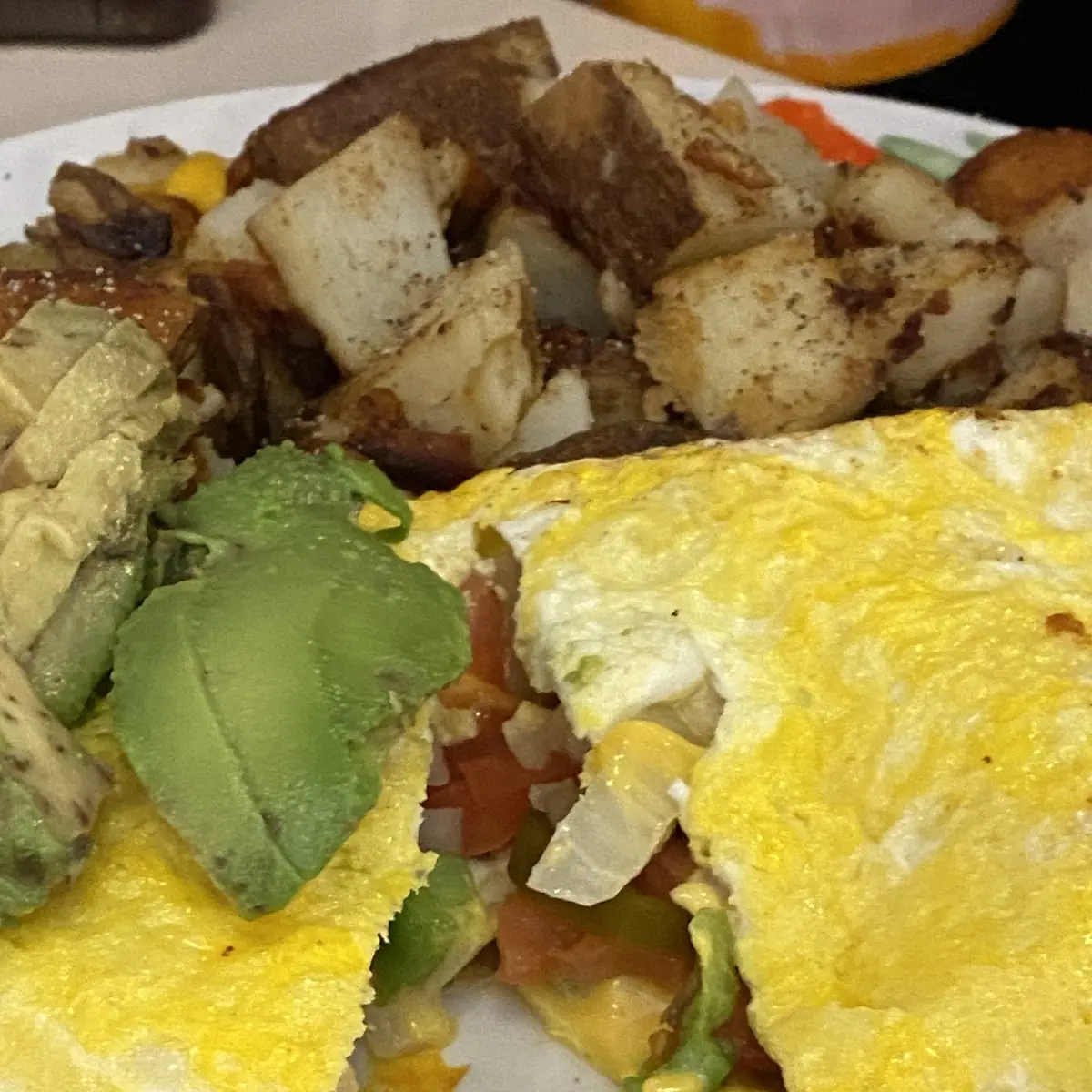Die Egg Cheese Omelet With
