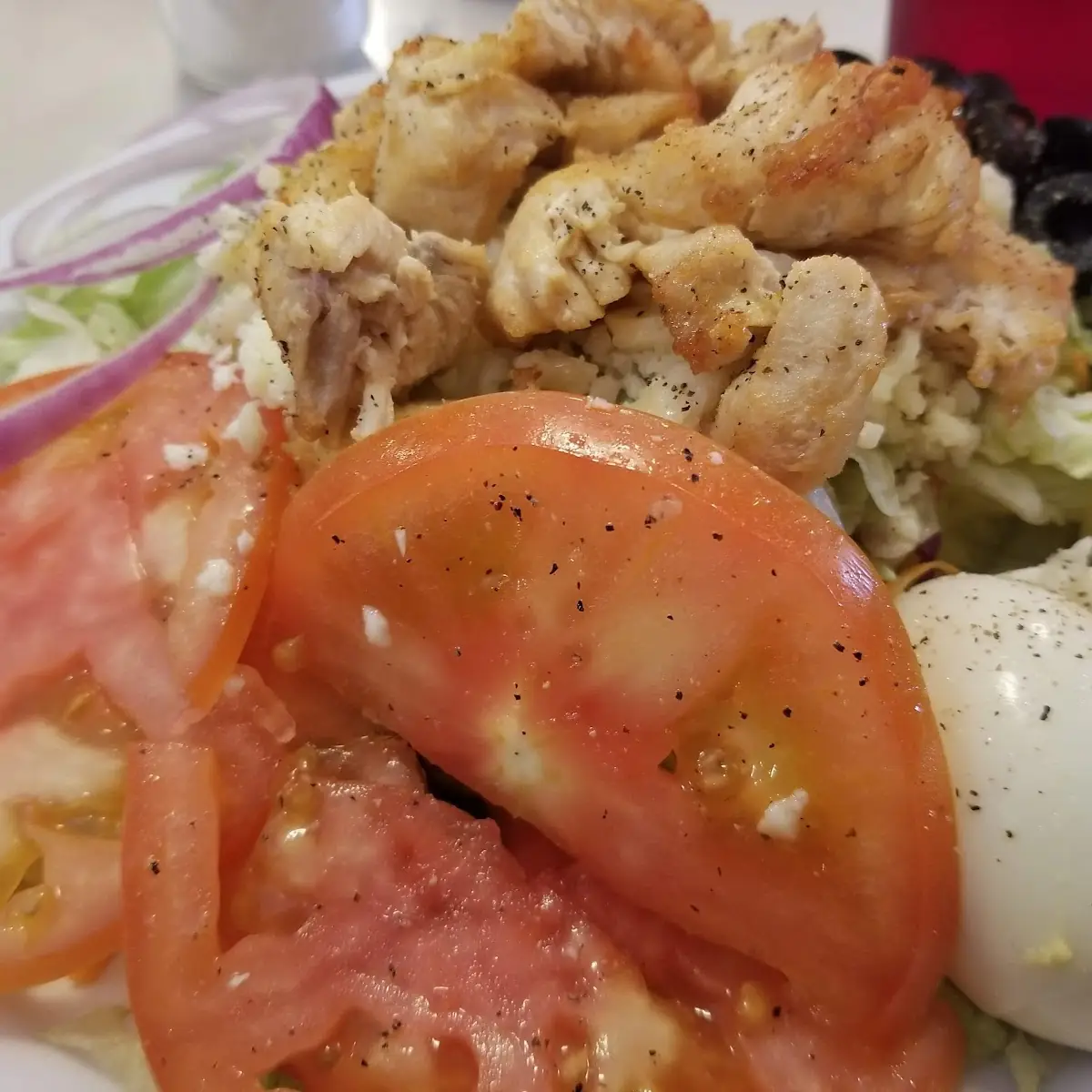 Crispy Chicken Salad