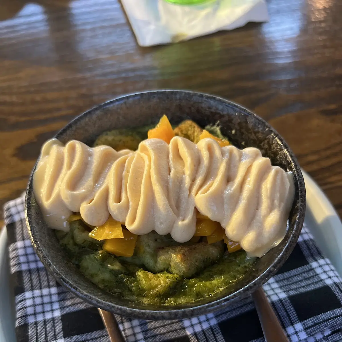 Pandan Bread Pudding