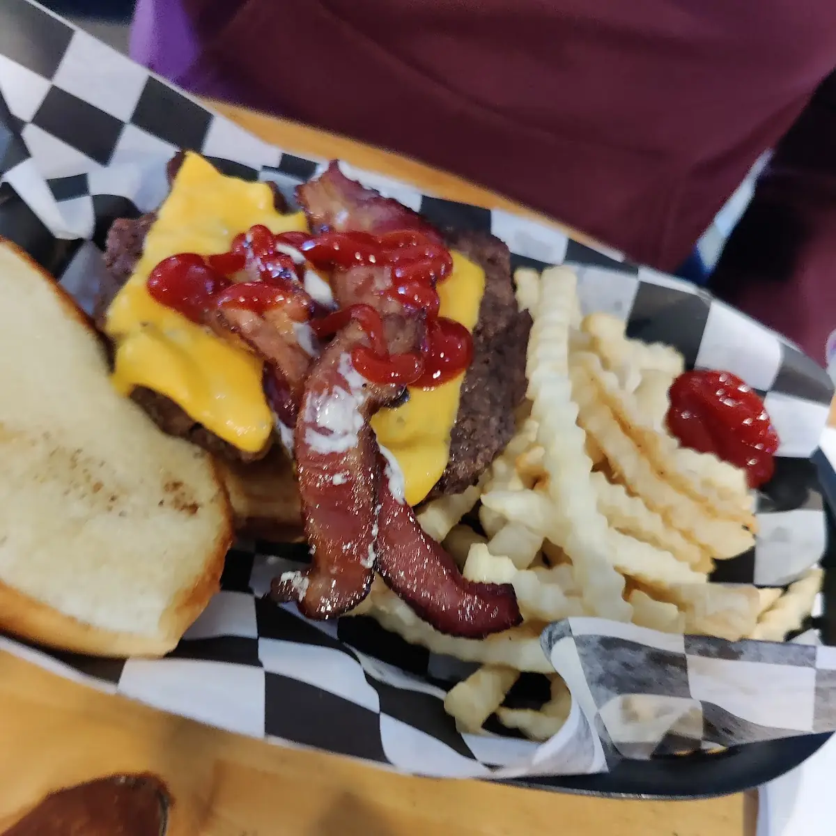 Bacon Cheddar Burger