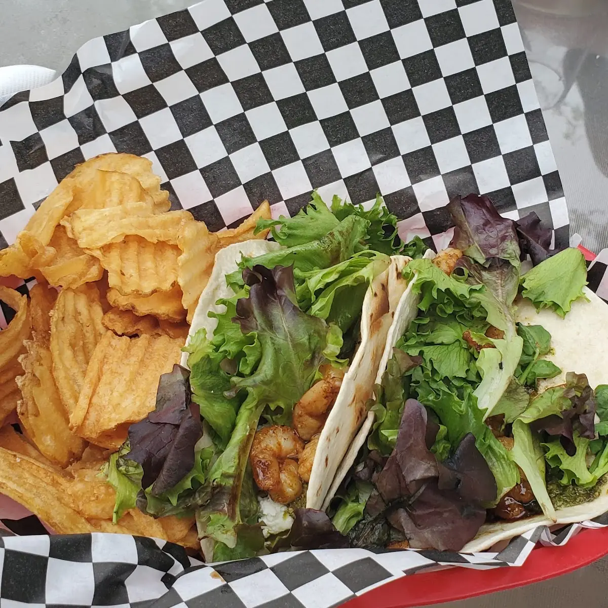 Cajun Shrimp Tacos
