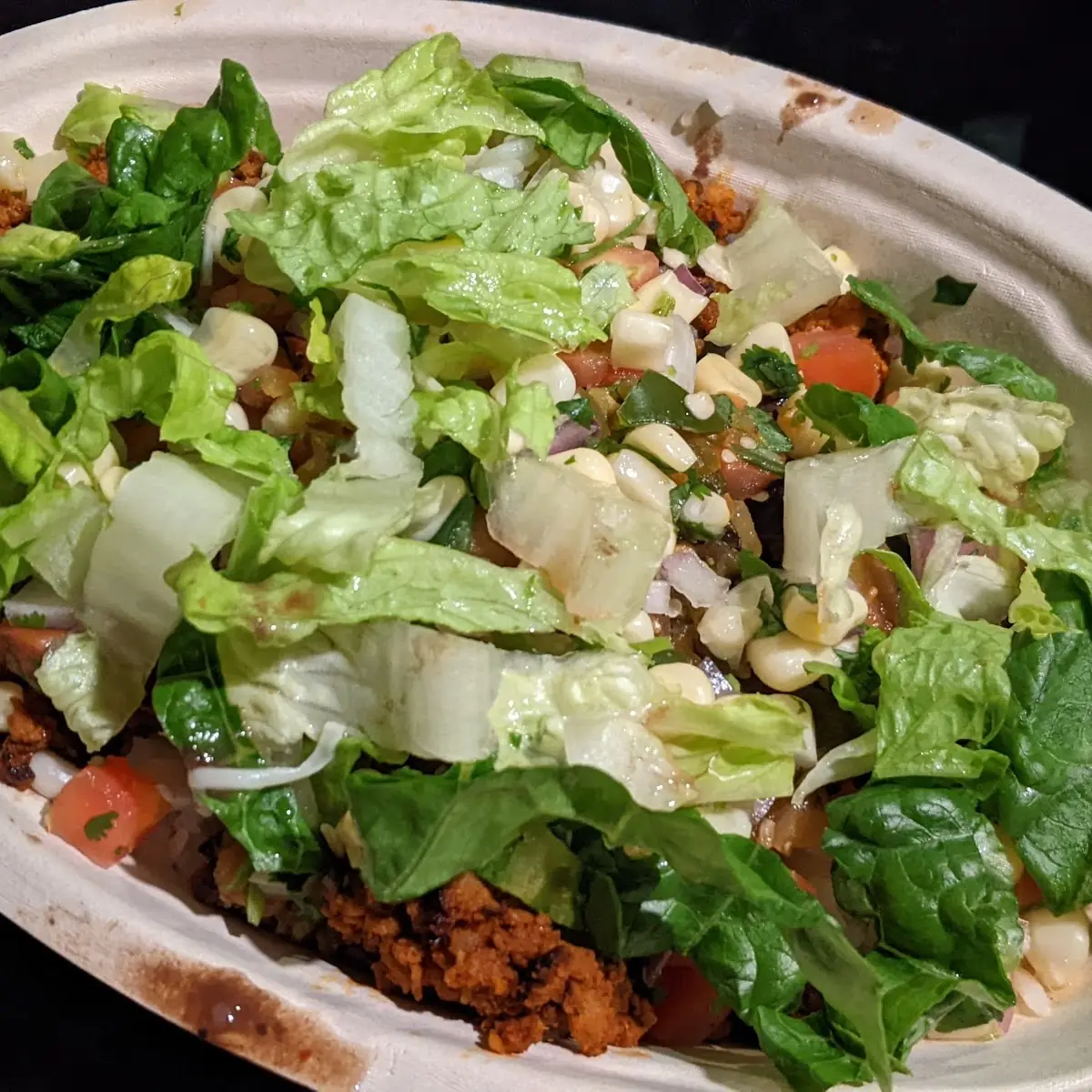 Plant-Based Chorizo Burrito Bowl