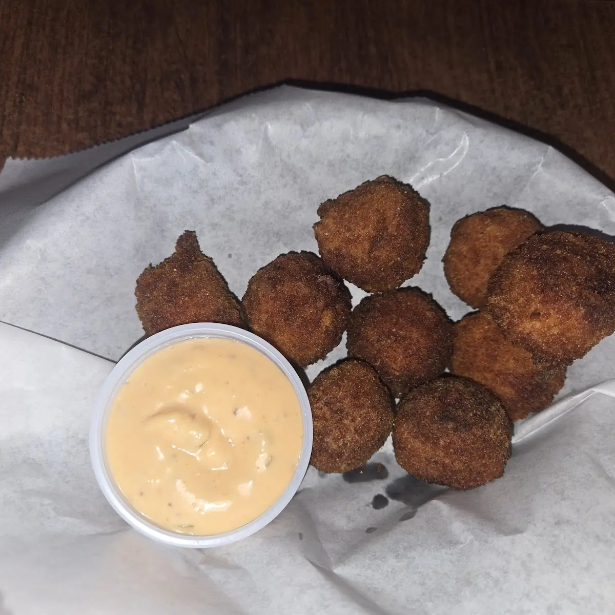 Deep Fried Cheese Balls