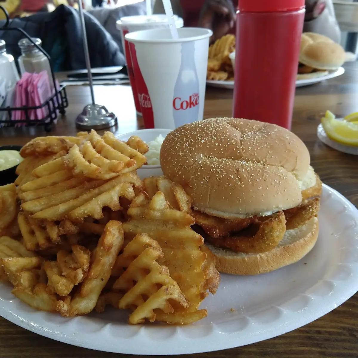 Yellow Perch Sandwich