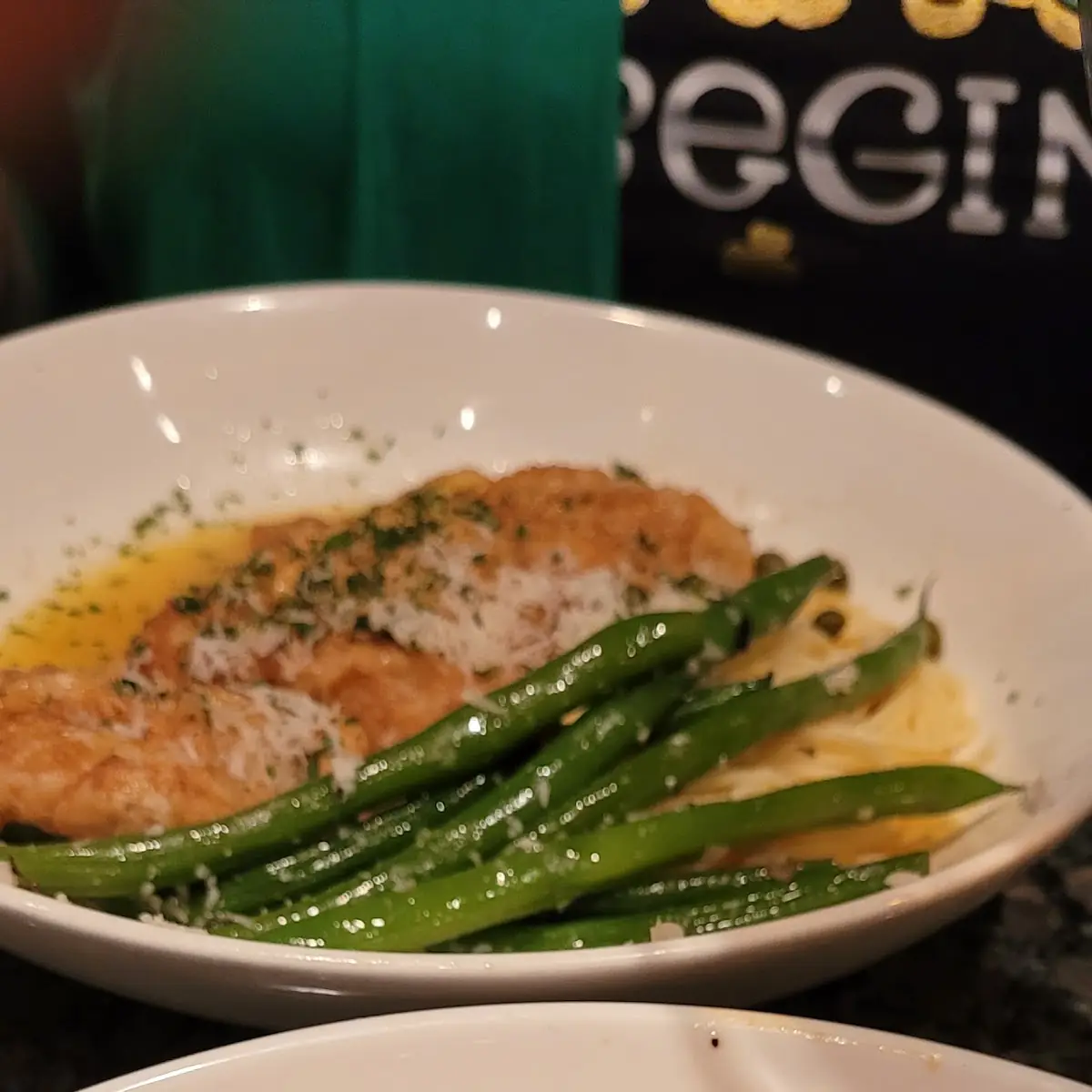 Buccatini and Veal Marsala