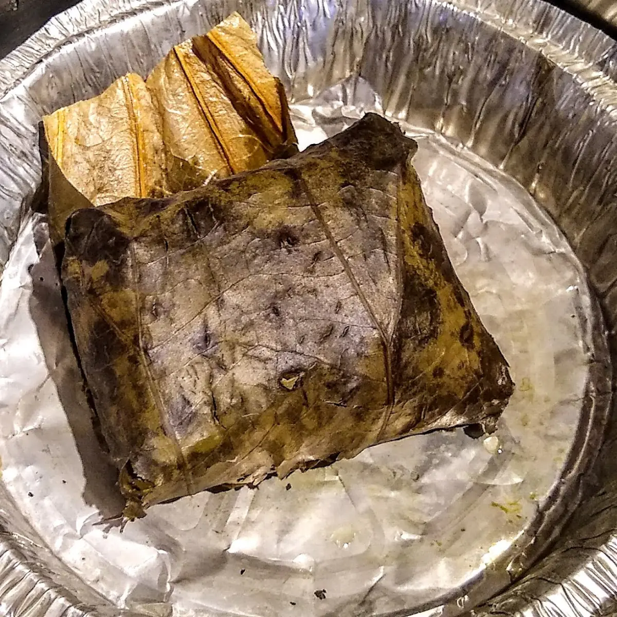 Glutinous Rice in Lotus Leaf