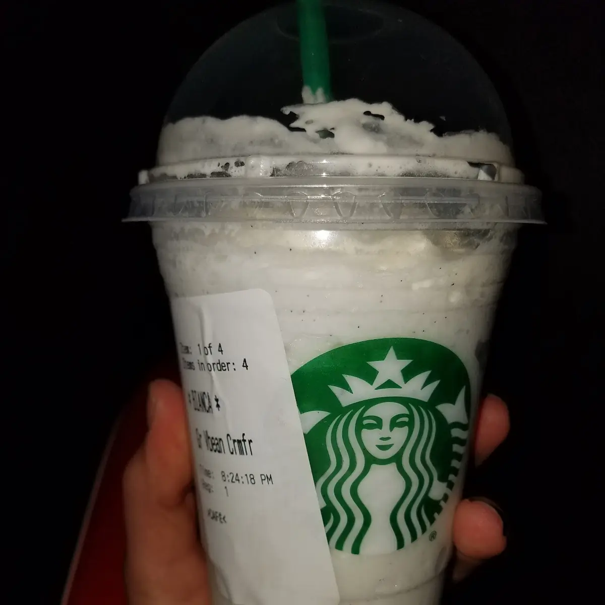 Vanilla Bean Crème Frappuccino Blended Beverage