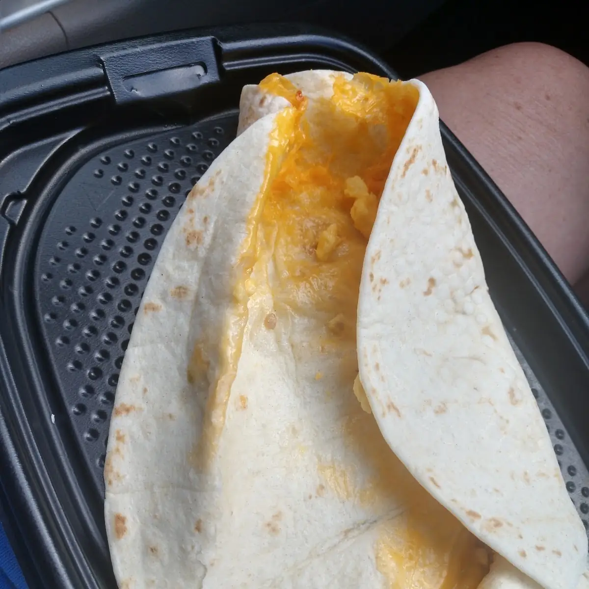 Bacon Egg and Cheese Burrito