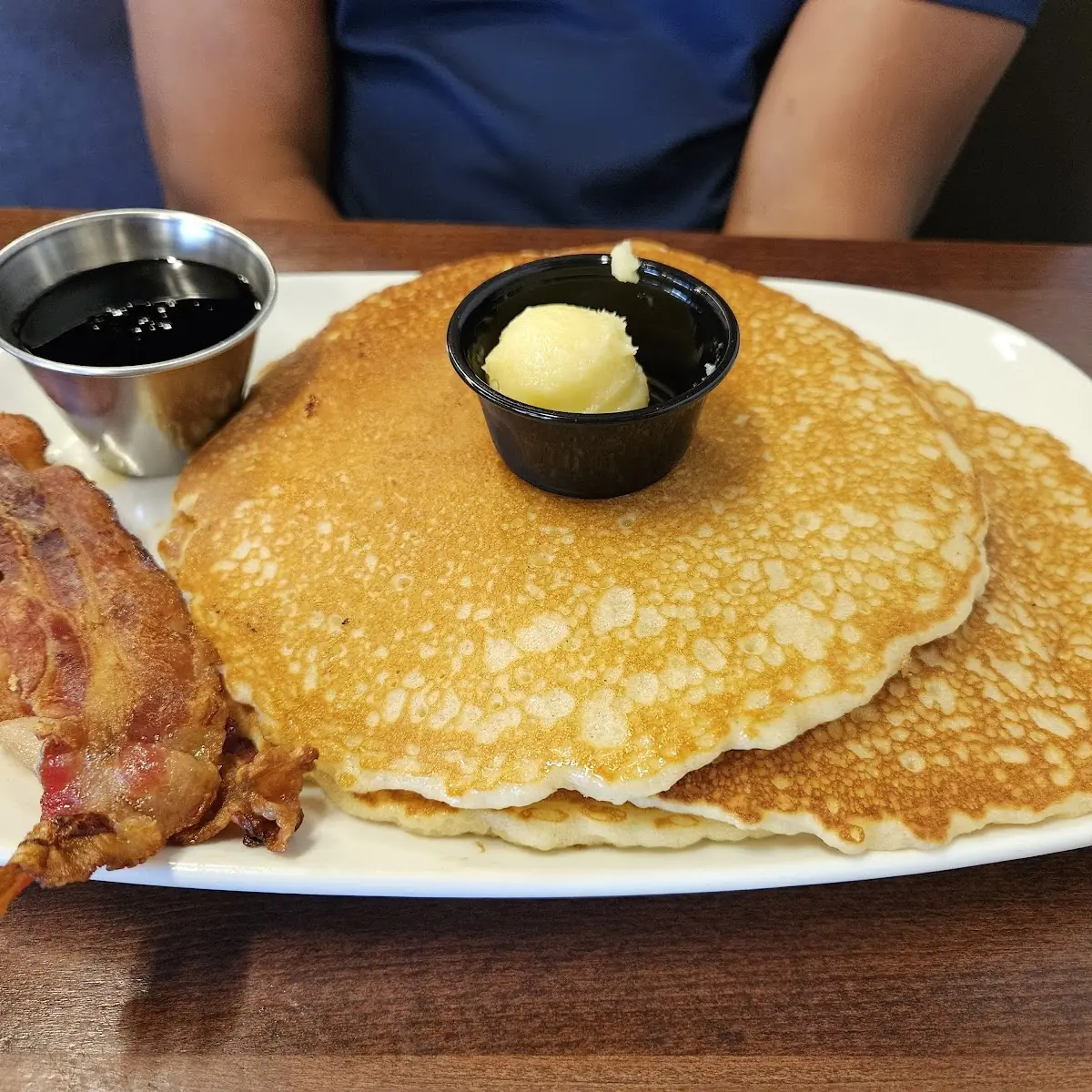 Pancake and Scrambled Eggs