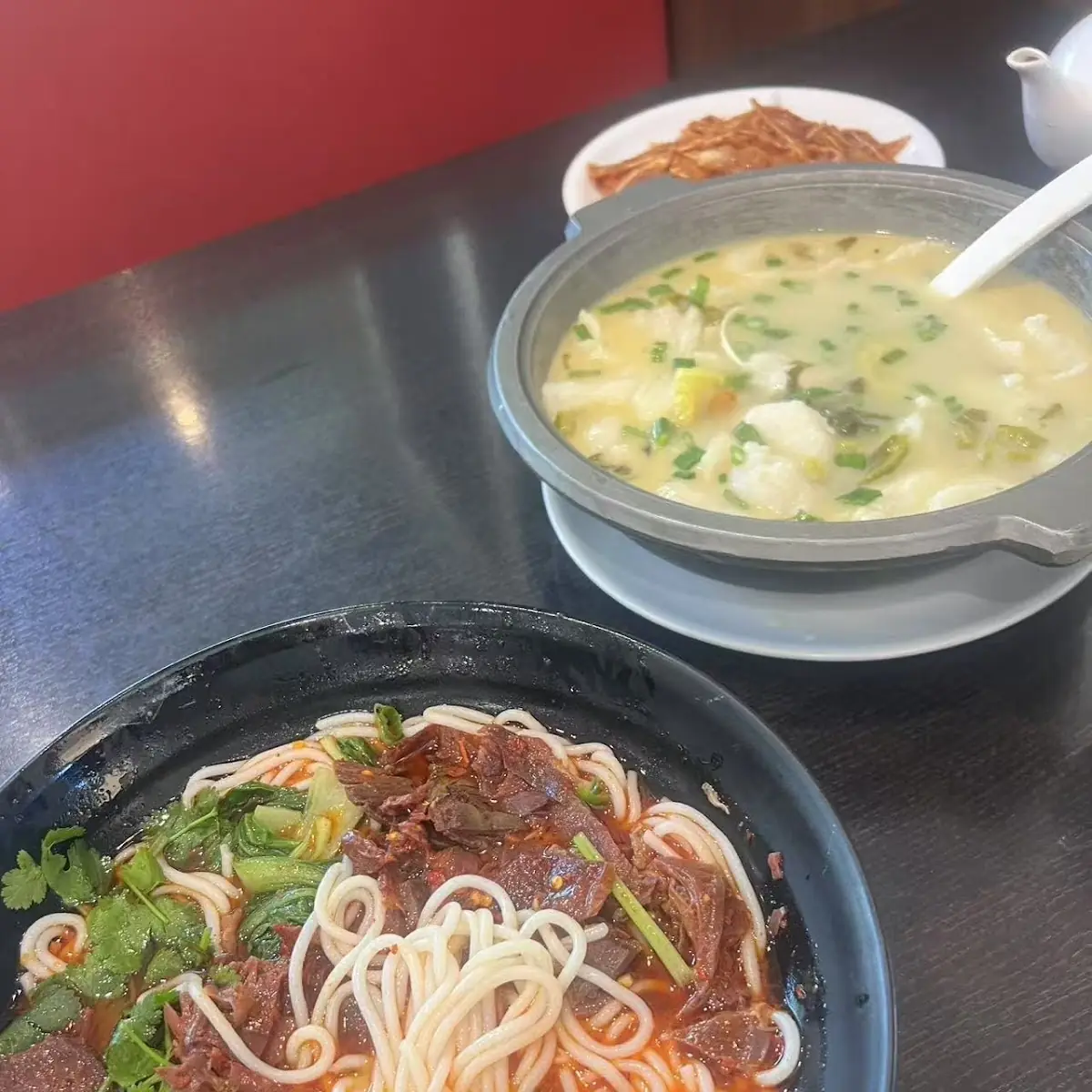 Braised Beef Noodle in Beef Bone Broth