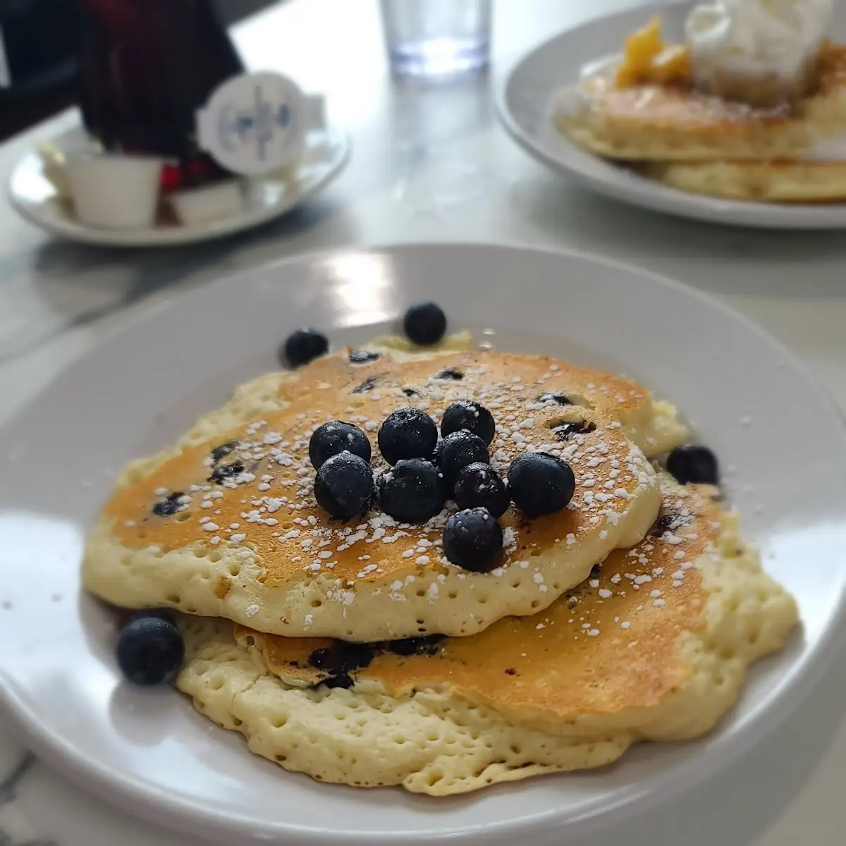 Lemon Blueberry Pancakes
