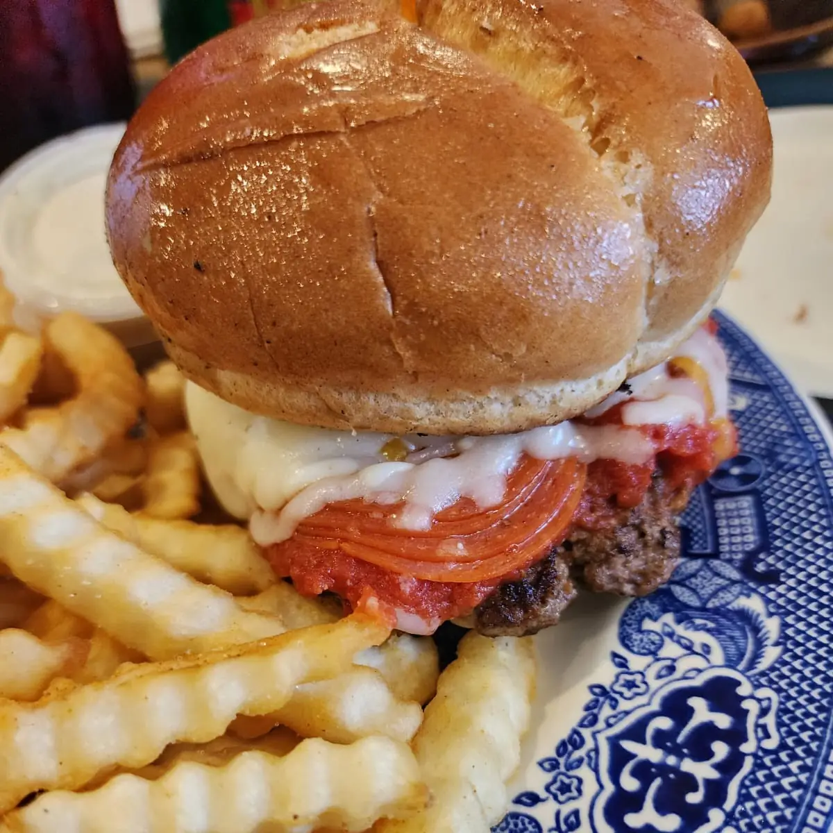 Bacon Blue Burger