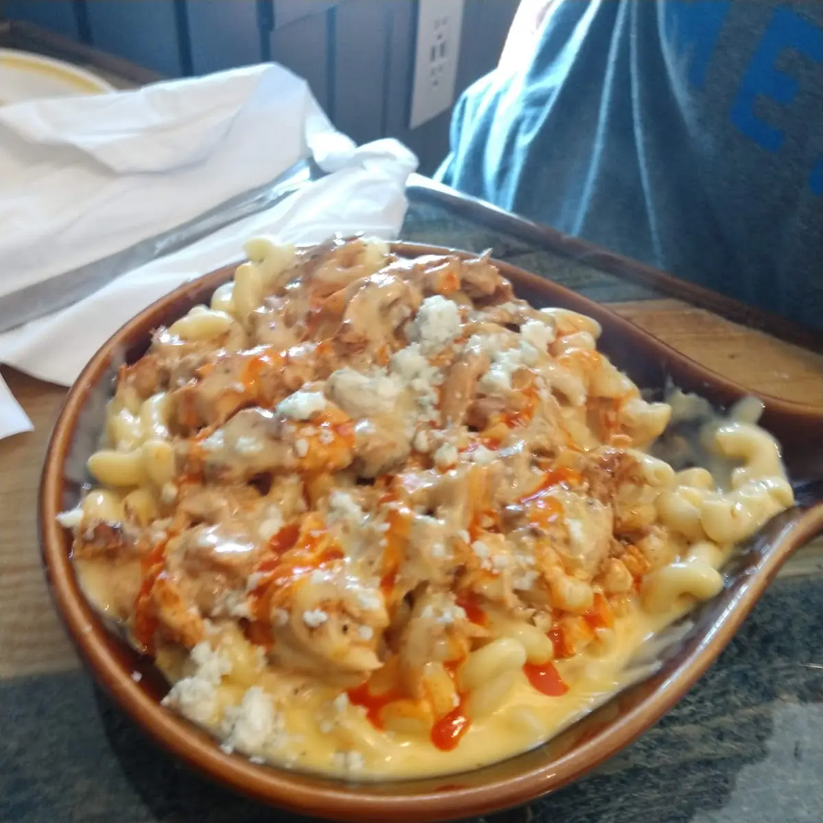 Buffalo Chicken Mac and Cheese