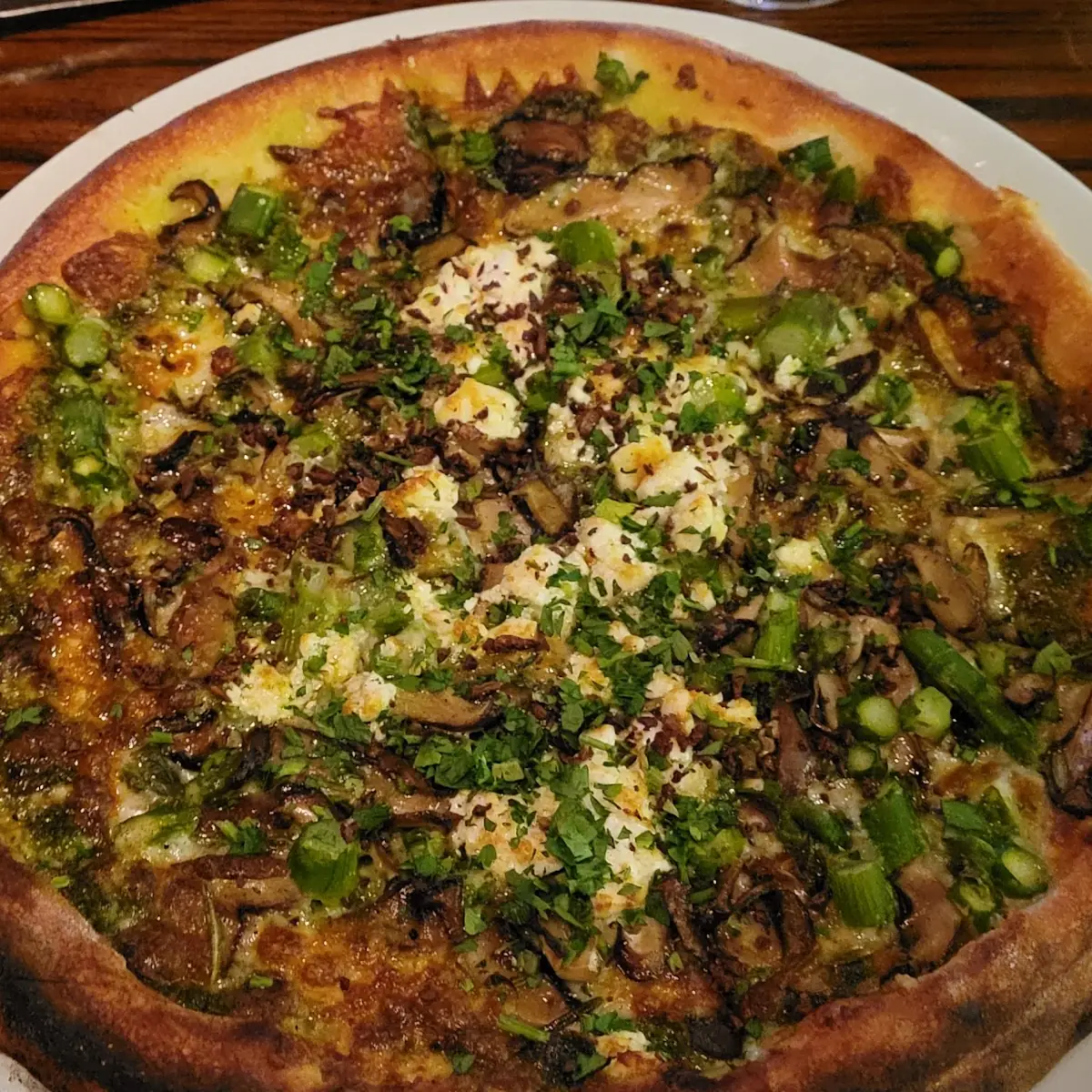 Mushroom Pizza