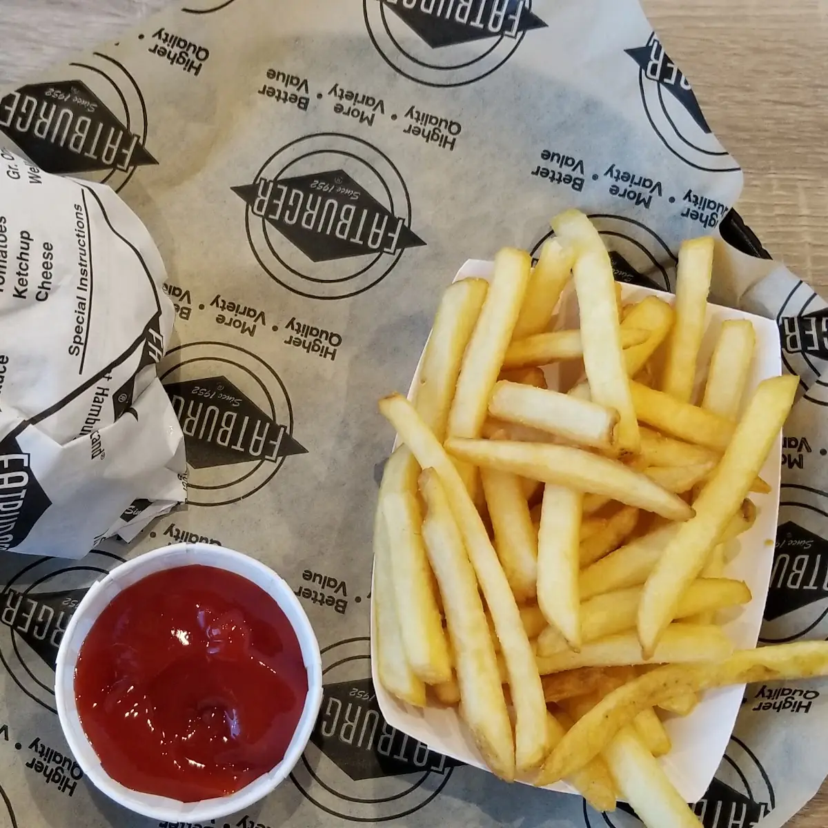 Highlights, Fatburger Grandview Central