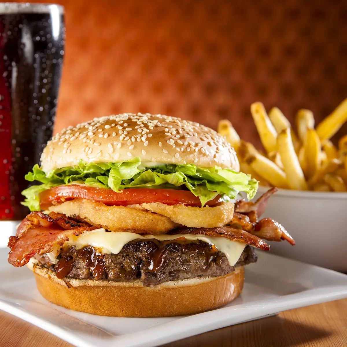 Ultimate BBQ Burger, Fatburger Grandview Central