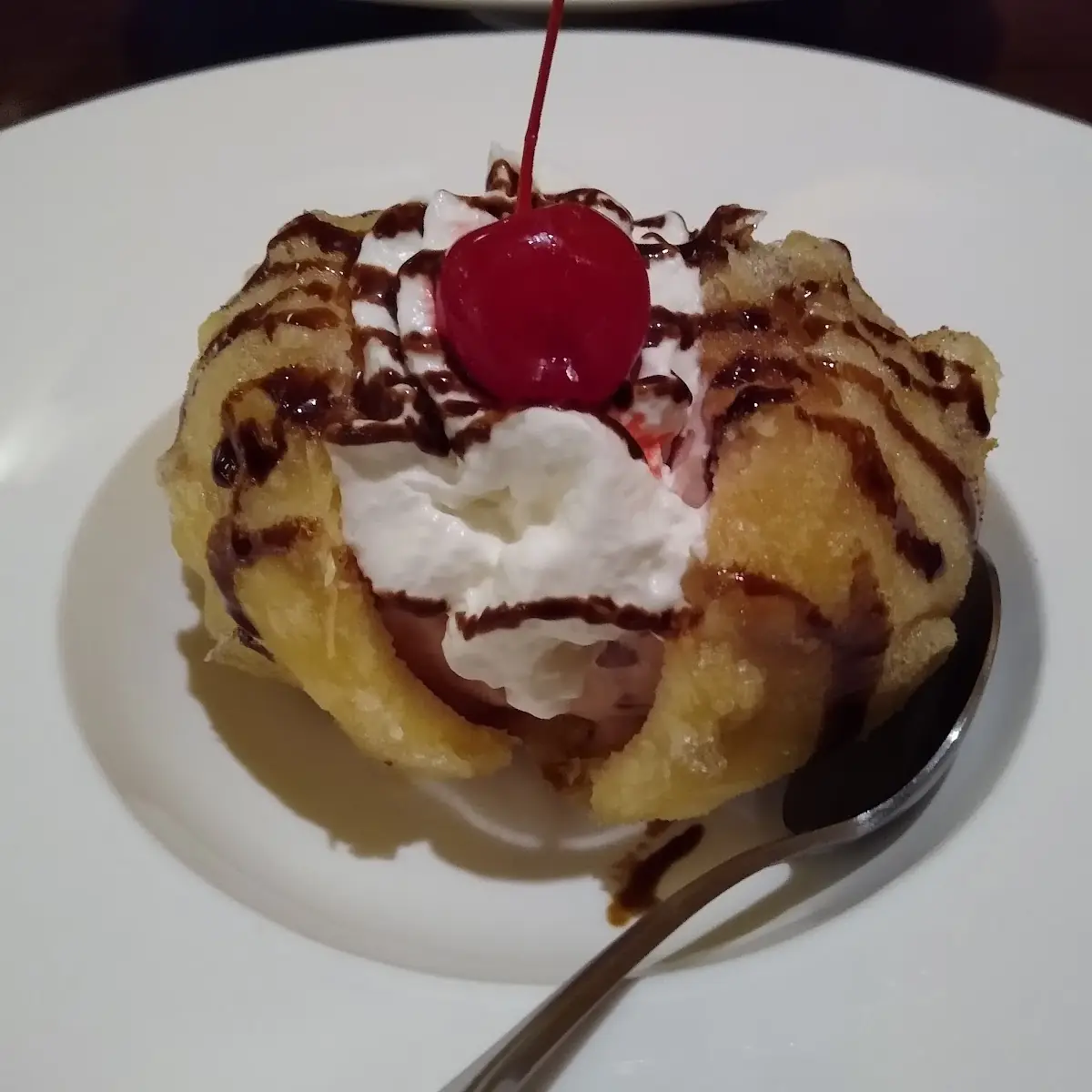 Red Bean Fried Ice Cream