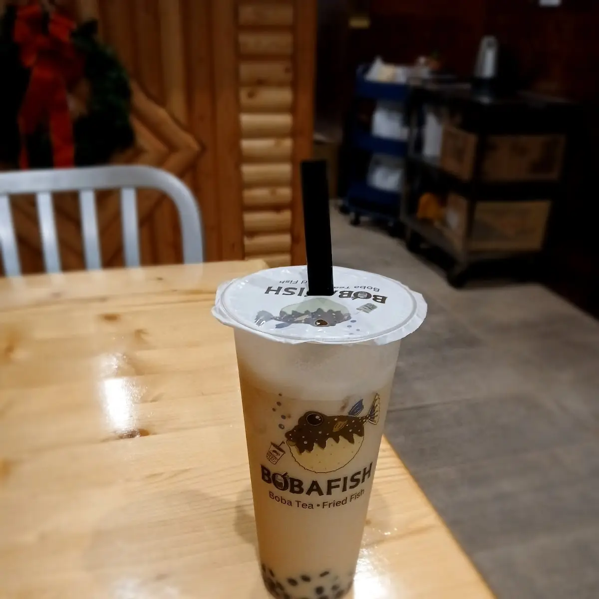 Snowy Jasmine Milk Tea