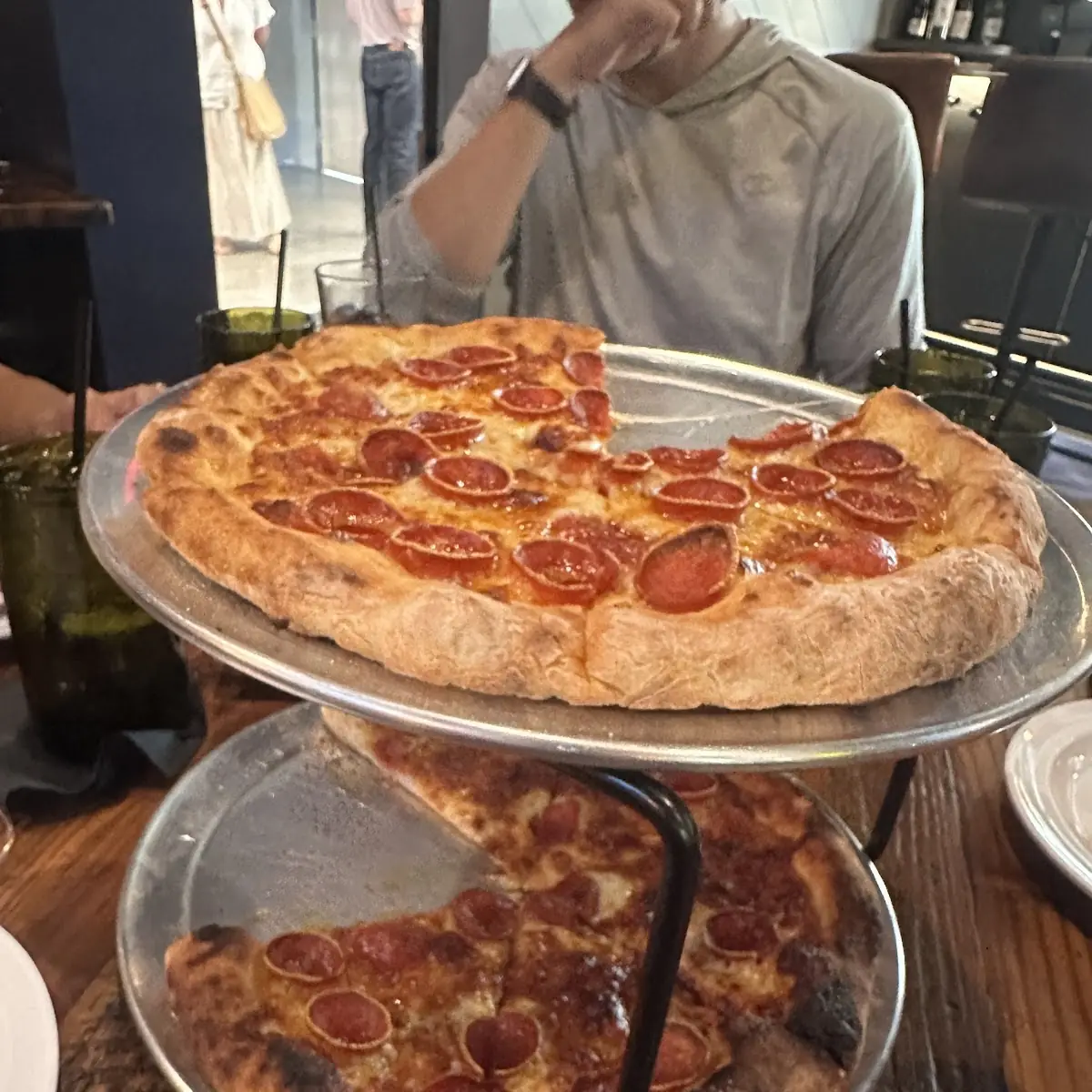 12 Inch Pepperoni Pizza Cut