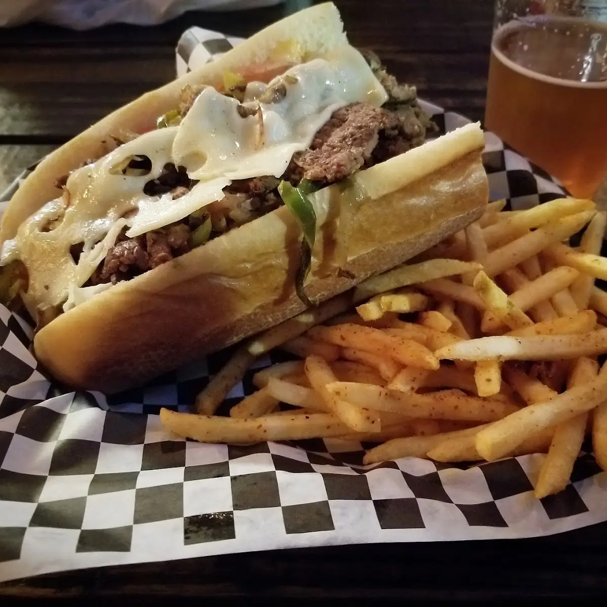 Philly Cheese Steak Sandwich