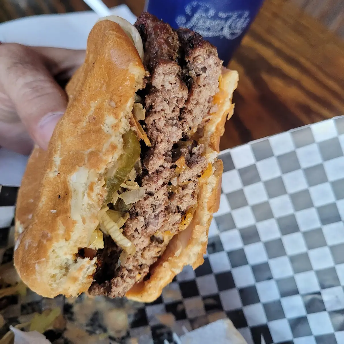 The Double Cheese Burger