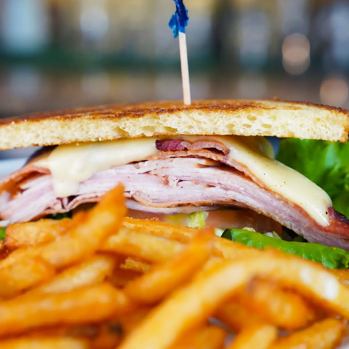 Club Sandwich Ham Turkey Bacon